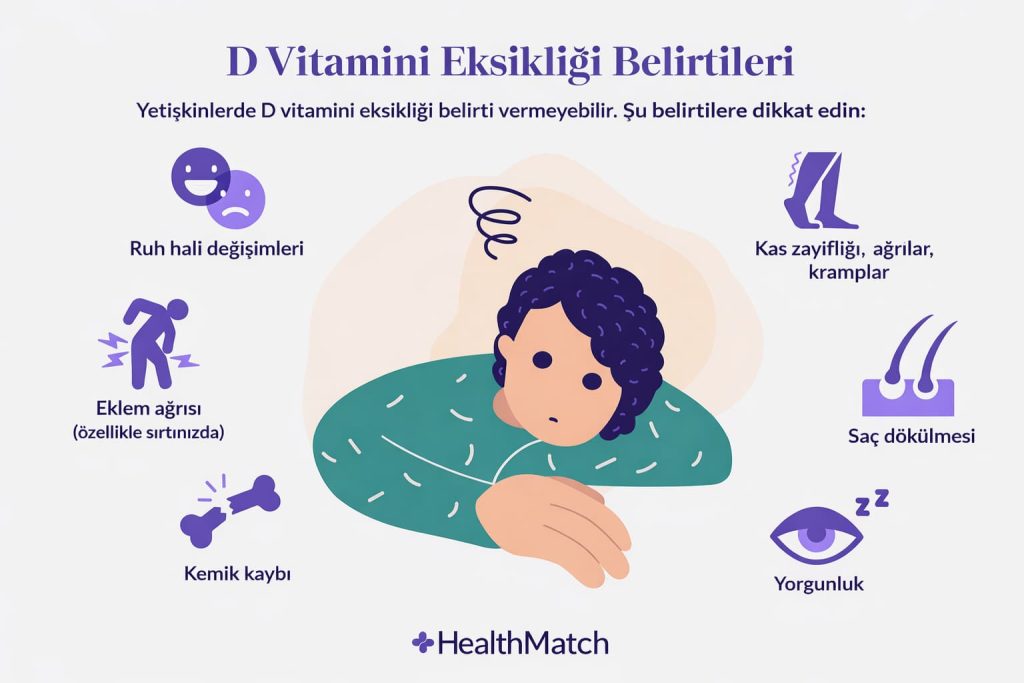 Kadınlarda D Vitamini Eksikliği Belirtileri Nelerdir?