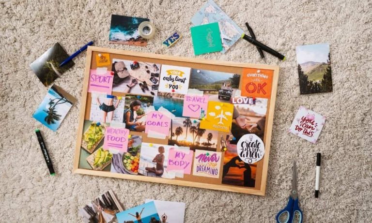 Vision Board Nedir? Hayallerinizi Gerçeğe Dönüştüren Yöntem